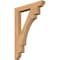 Ekena Millwork Merced Slat Smooth Bracket, Western Red Cedar, 3 1/2"W x 26"D x 38"H BKT04X26X38MRC06SWR - alternate 1